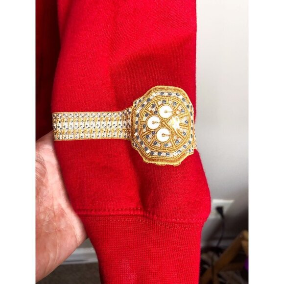 Jake Paul Fanjoy Red Pullover Hoodie Sweatshirt Medium - Picture 2 of 6